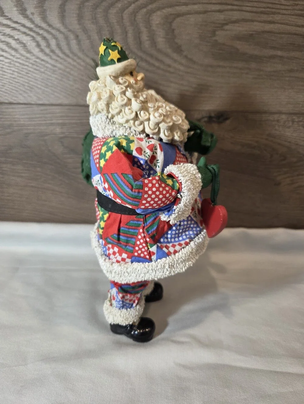 Patchwork Santa 9.5